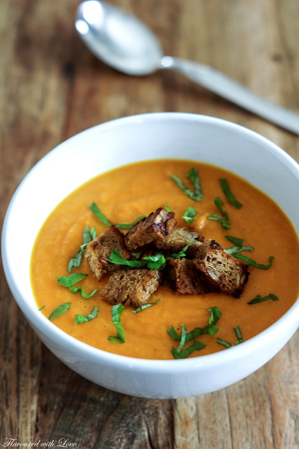 Fantastische Ingwer-Karotten-Suppe – Flavoured with Love